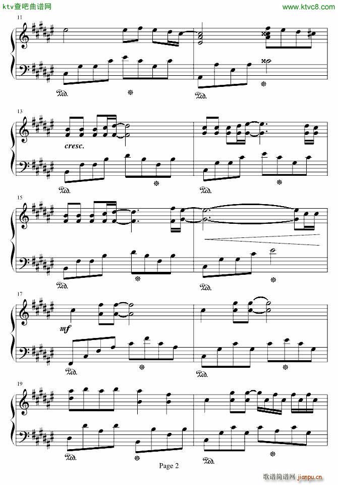 someones watching over me 升调版2