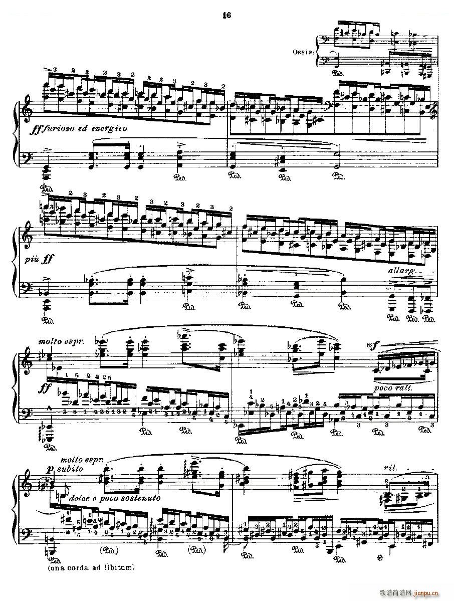 肖邦《练习曲》Fr Chopin Op 25 No116