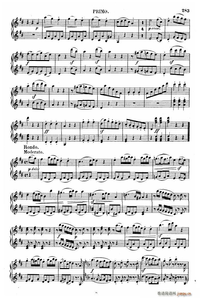 Beethoven op 6 Sonata 2 pno6
