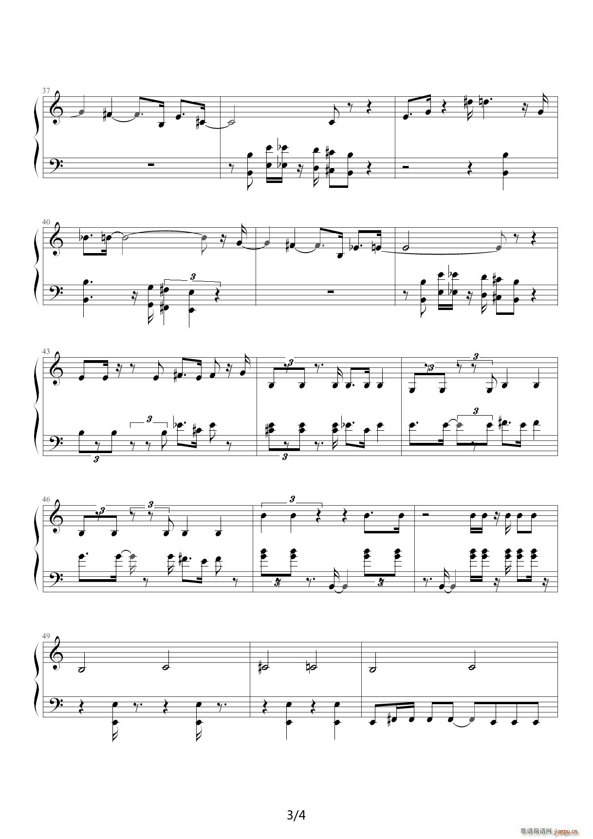 007主题曲 C调3