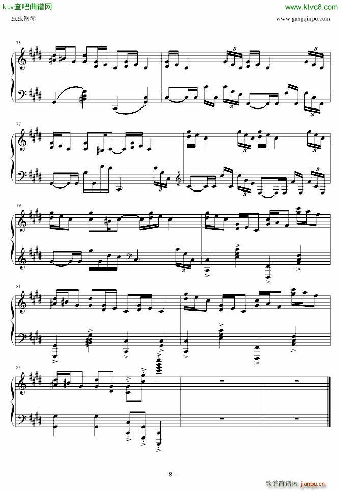 克罗地亚狂想曲 天津演奏会原版_马克西姆 Maksim Mrvica8