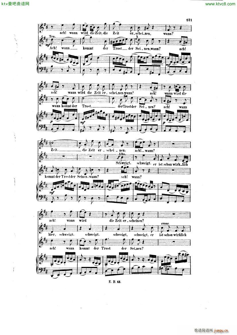 Bach JS BWV 248 Christmas Oratorio No 51 532