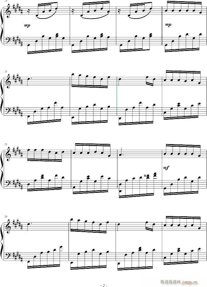许茹芸歌曲 独角戏钢琴谱 流行歌许茹芸独角戏钢琴谱2