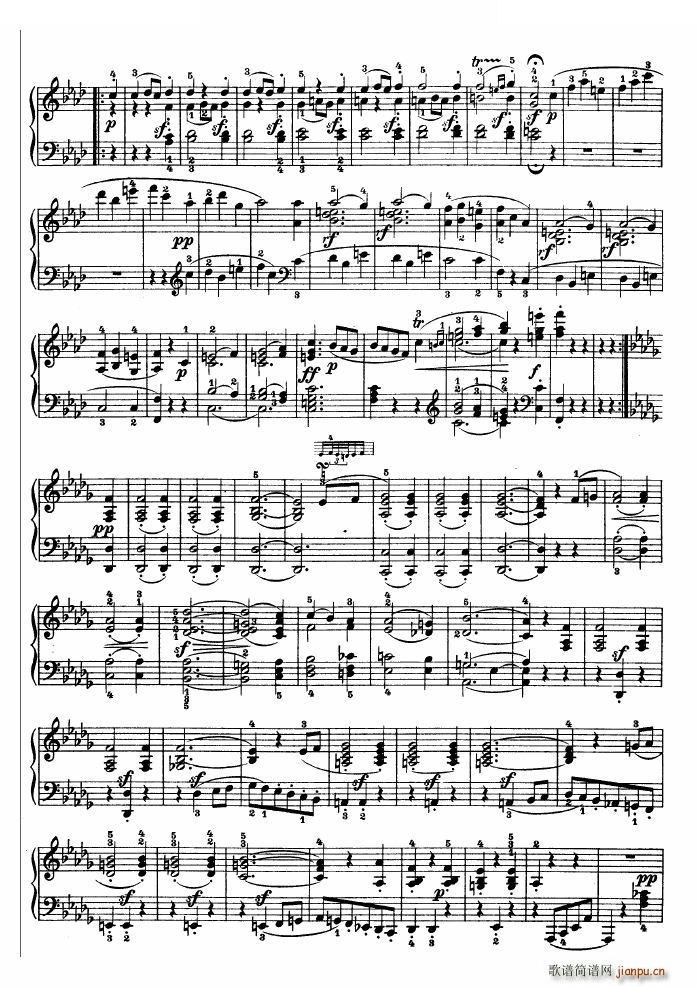 F大调第六钢琴奏鸣曲 - Op 10―2 Op 10―2 - -_贝多芬 beethoven8