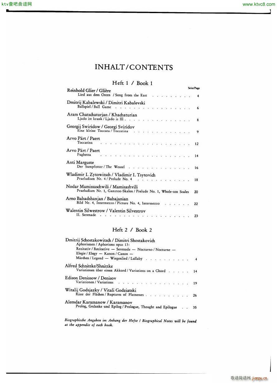 Neue sowjetische Klaviermusik Gerig Book 13