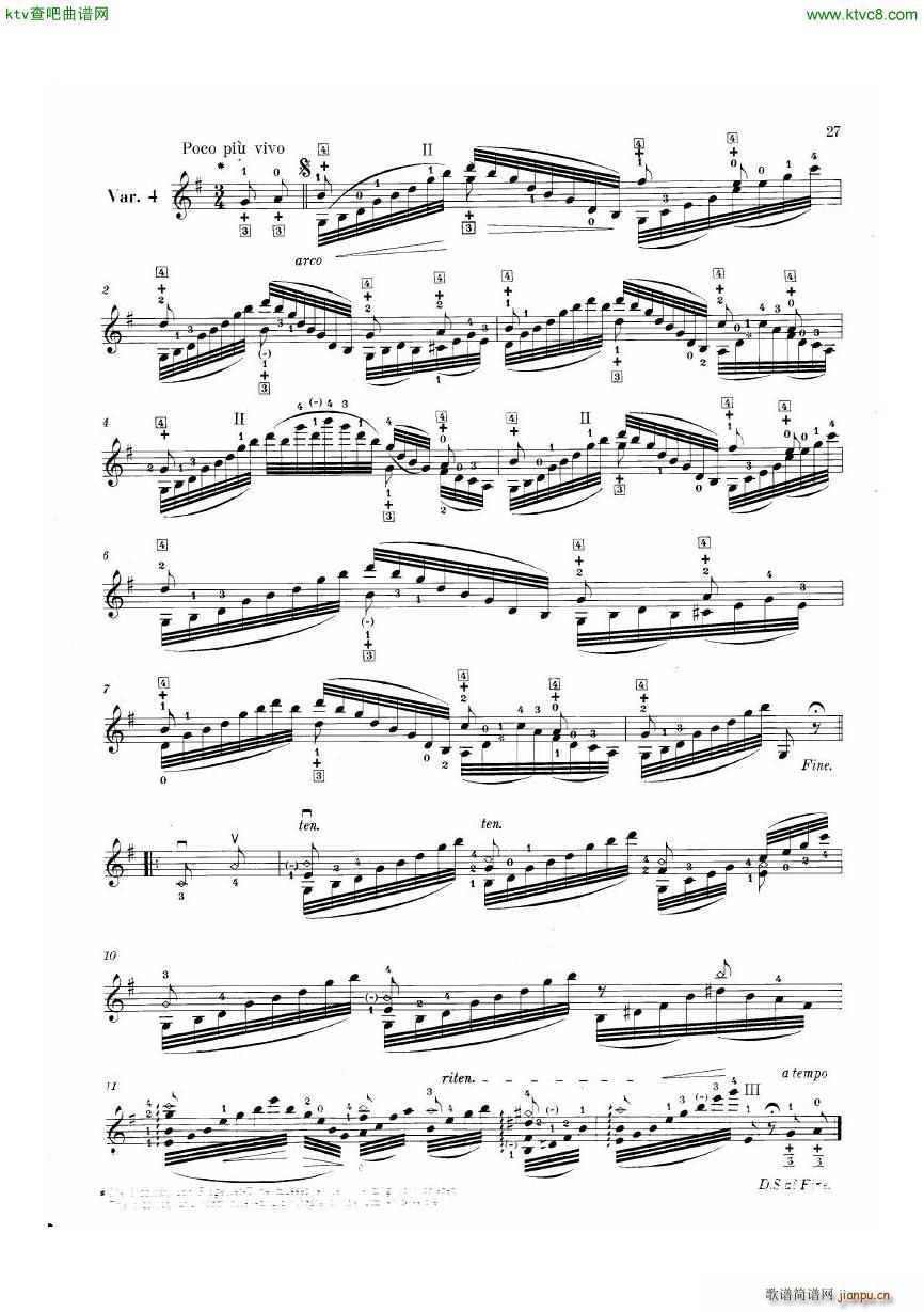 H W Ernst 6 Polyphonic Studies26