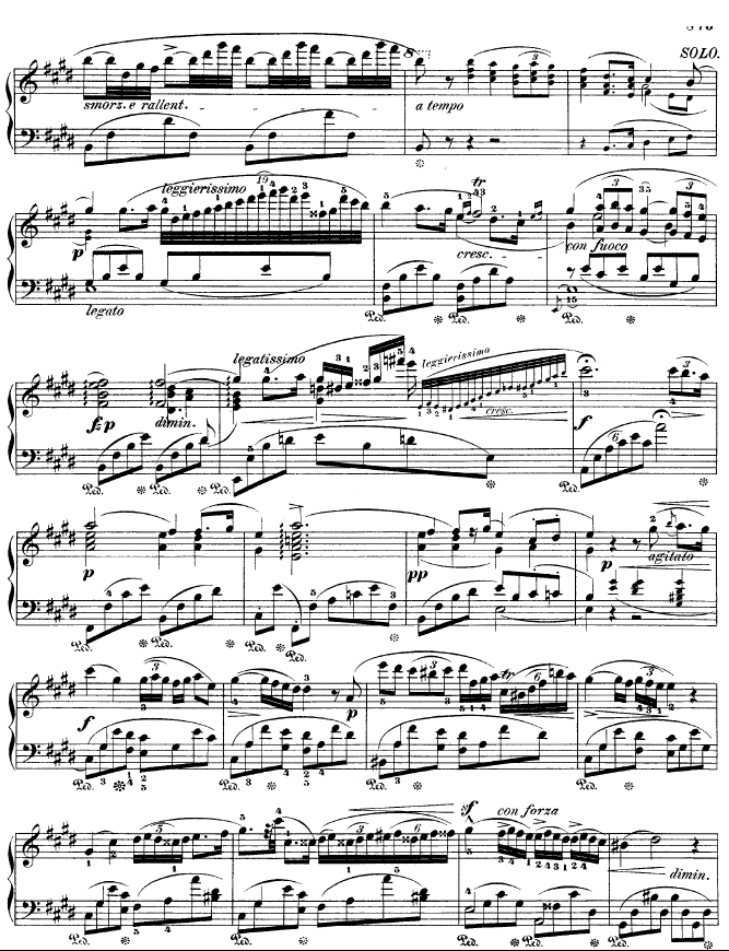 钢琴第一协奏曲 op.11-2-钢琴谱(钢琴曲)-肖邦-chopin4