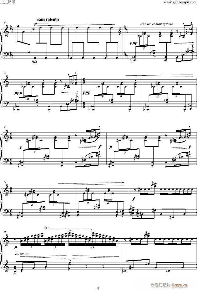 丑角的晨歌(组曲第4首)_拉威尔-Ravel9