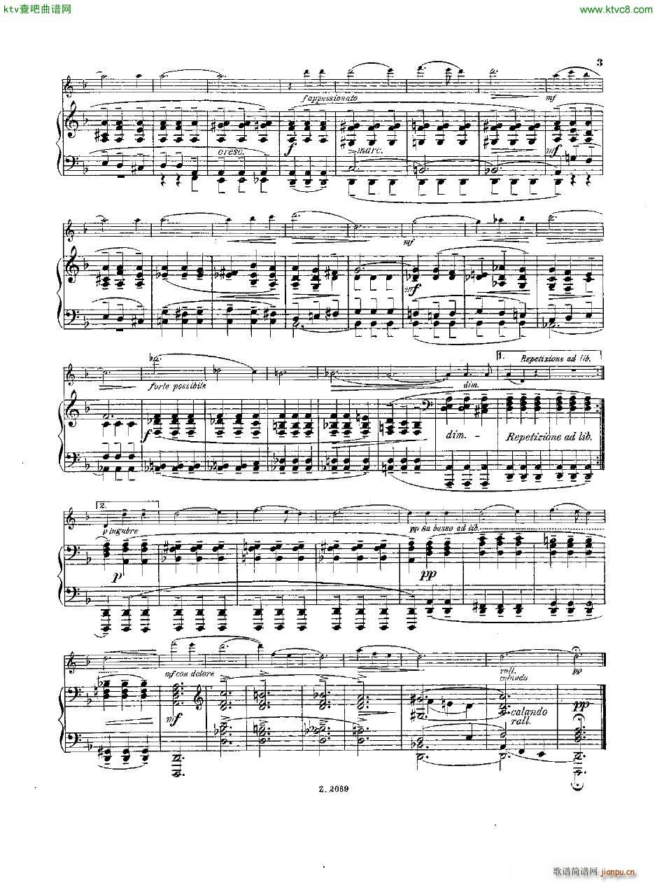 Andersen op 55 Acht Vortragsstücke fl pno3