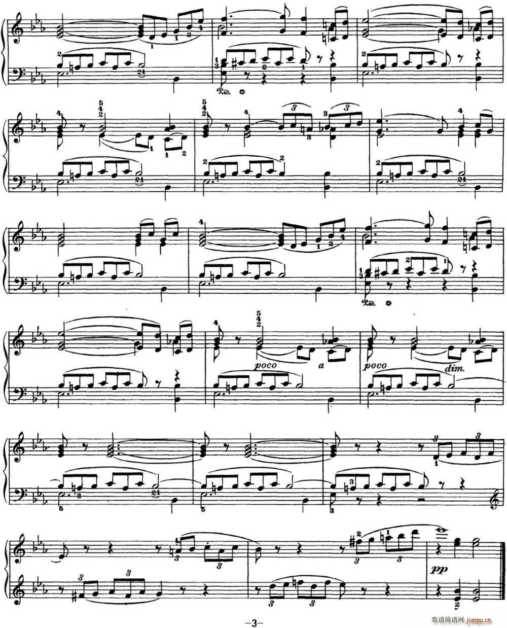 柴可夫斯基 四季 7月 割草人之歌 降E大调 Reapers Song E flat major3
