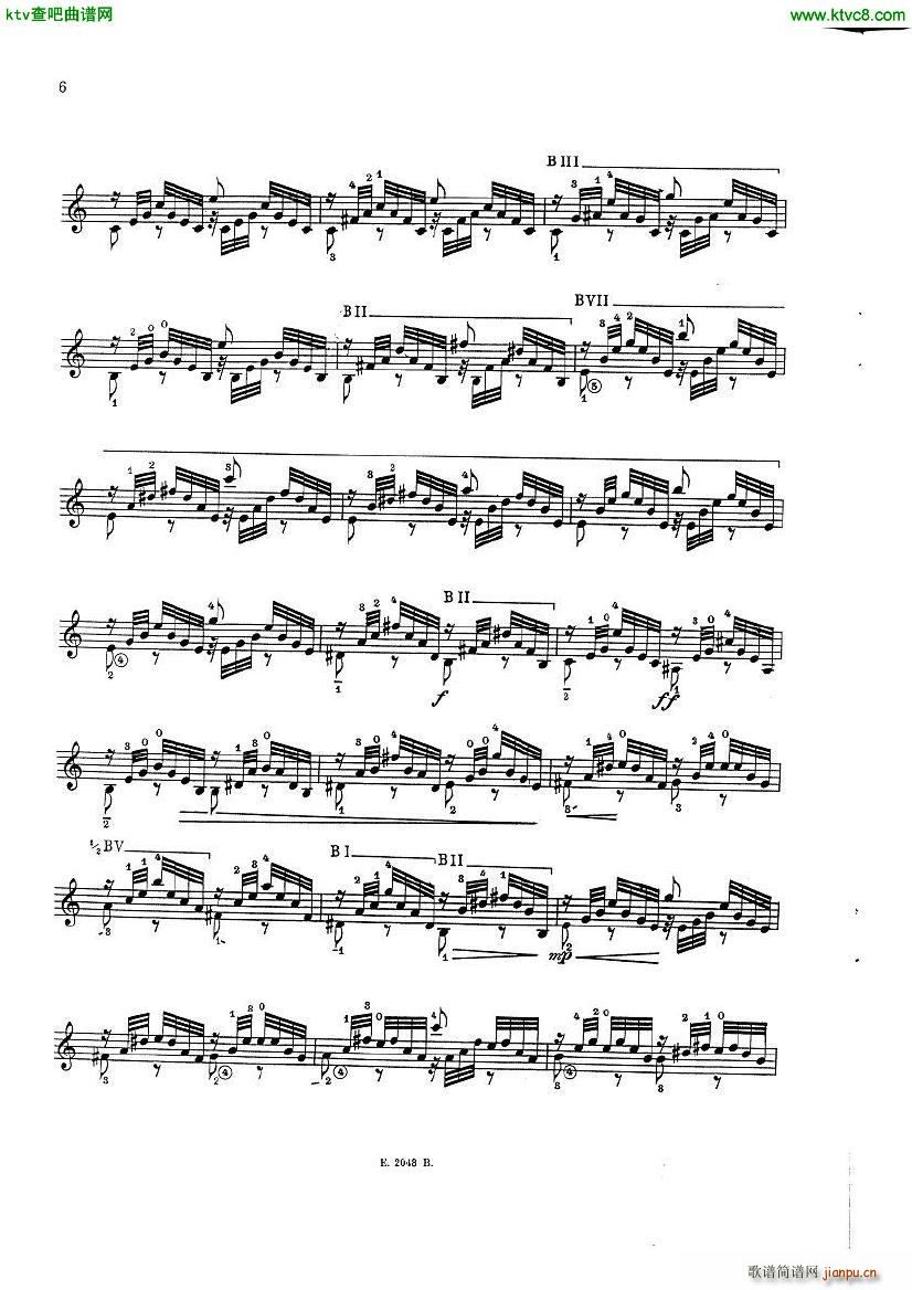 Mauro Giuliani 6 Preludi op 835