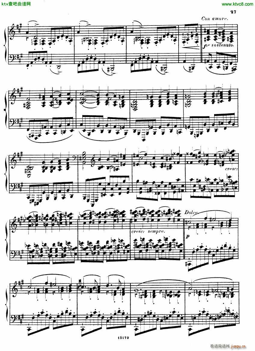 Alkan op 38b Deuxieme recueil de chants26