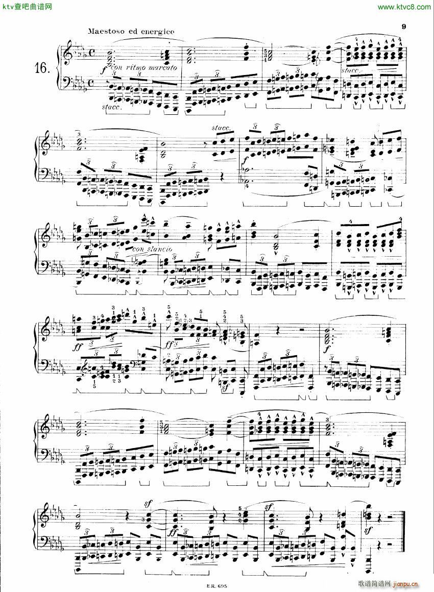 Busoni op37 Twenty Four Preludes 二1