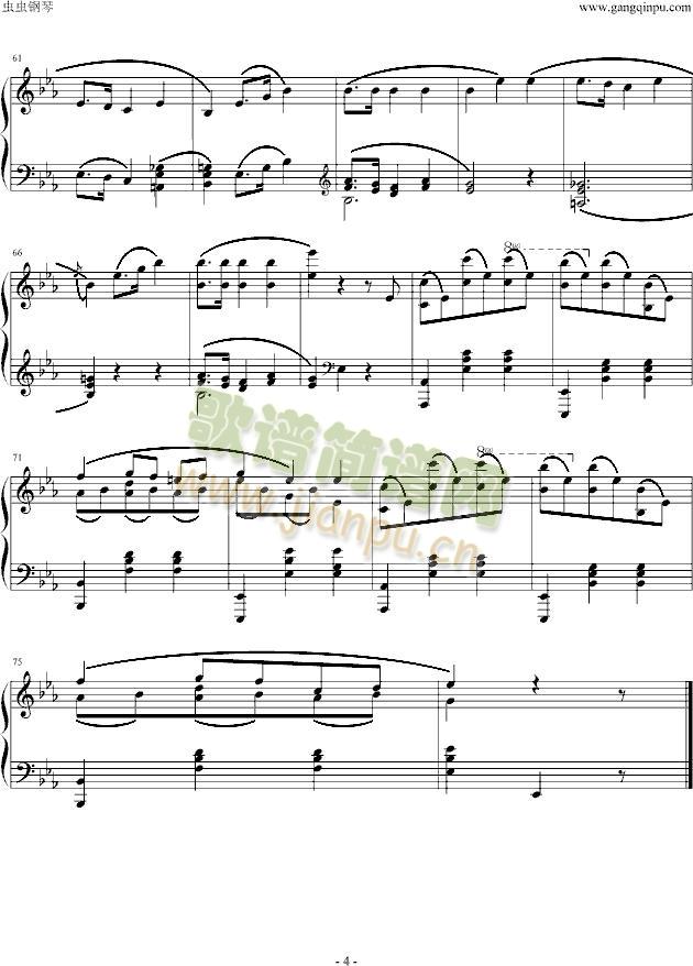 肖邦-chopin  降E大调圆舞曲4