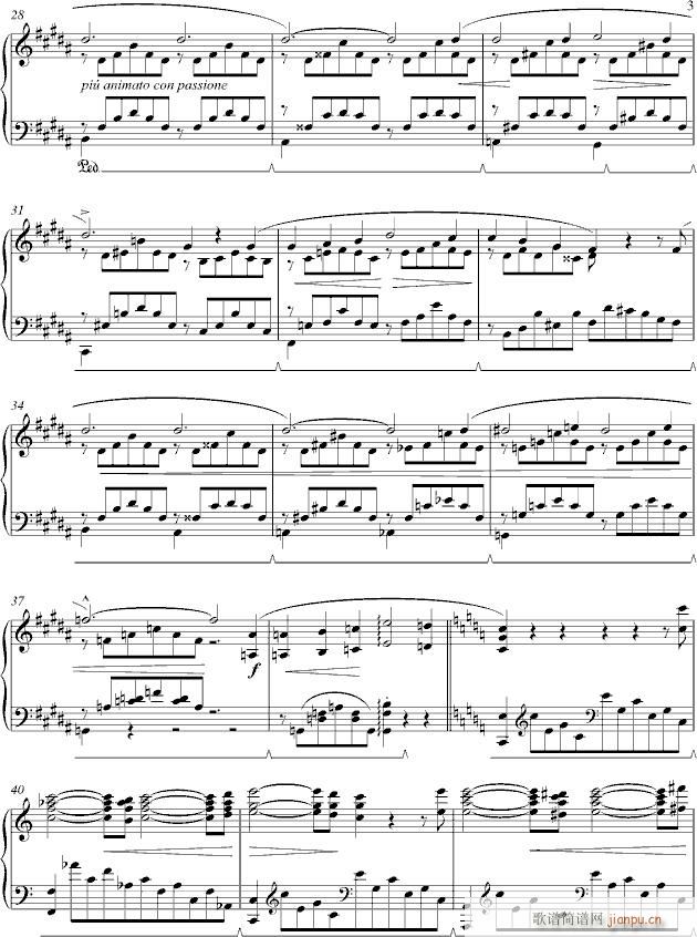 Liebestr&aumlum （爱之梦） No.3_李斯特3