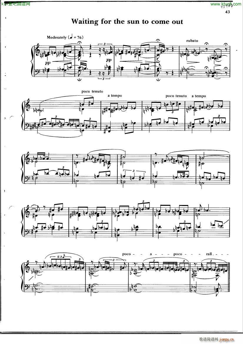finnissy gershwin solo pieces 二4
