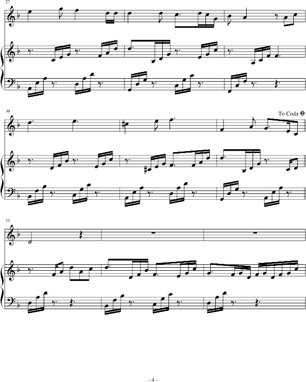 灰色空间-（弹唱版）-钢琴谱(钢琴曲)-罗志祥4