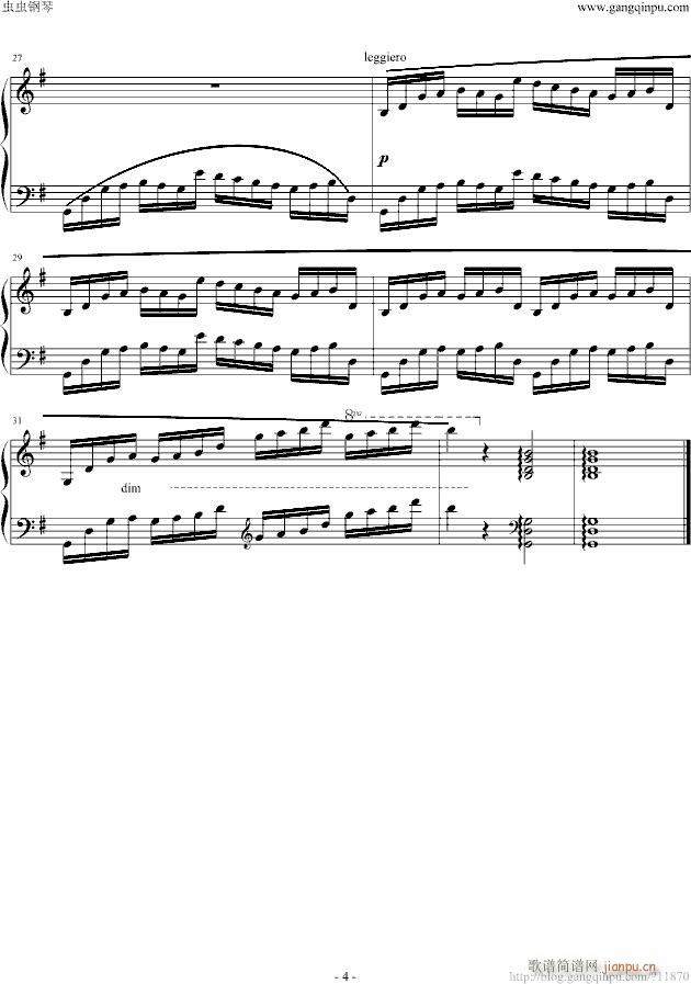G大调前奏曲_肖邦-chopin4