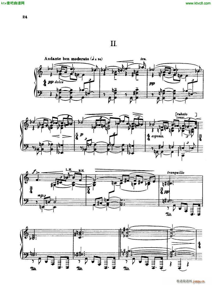 Bridge H160 Piano Sonata 1923 424
