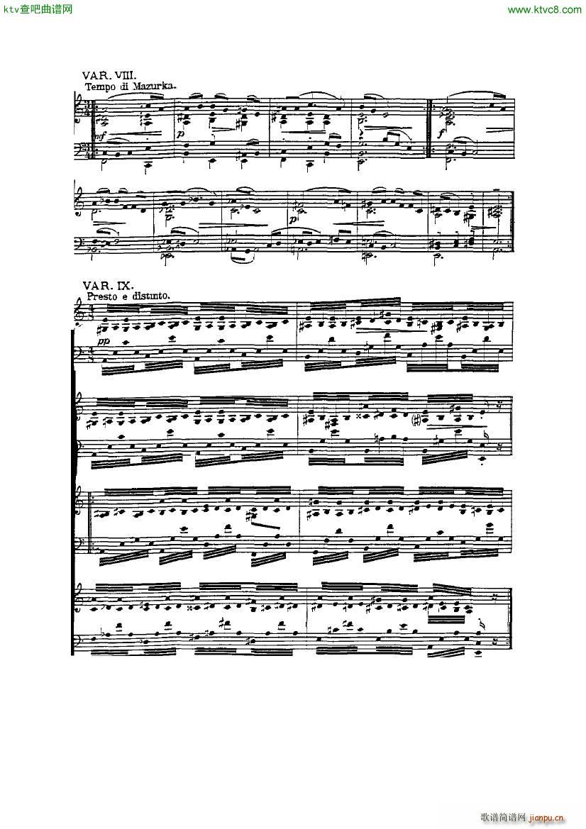 Friedman op 47b Paganini Studien8