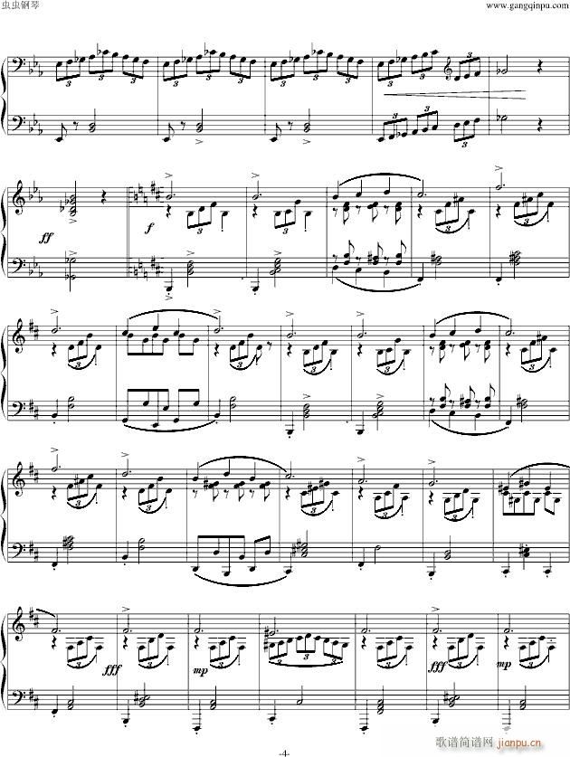 即兴曲Op.90 No.2（又名D899 No.2）_舒伯特4