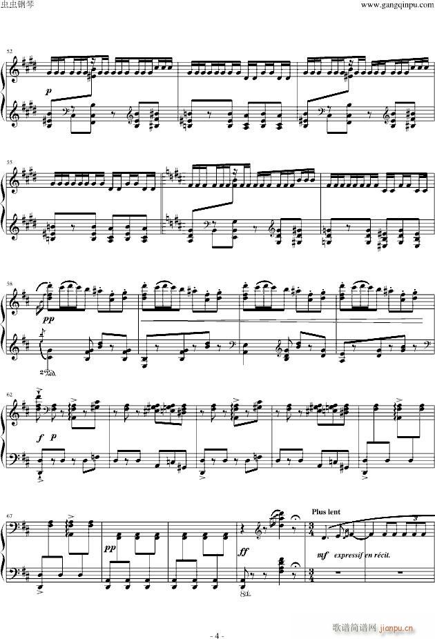 丑角的晨歌(组曲第4首)_拉威尔-Ravel4