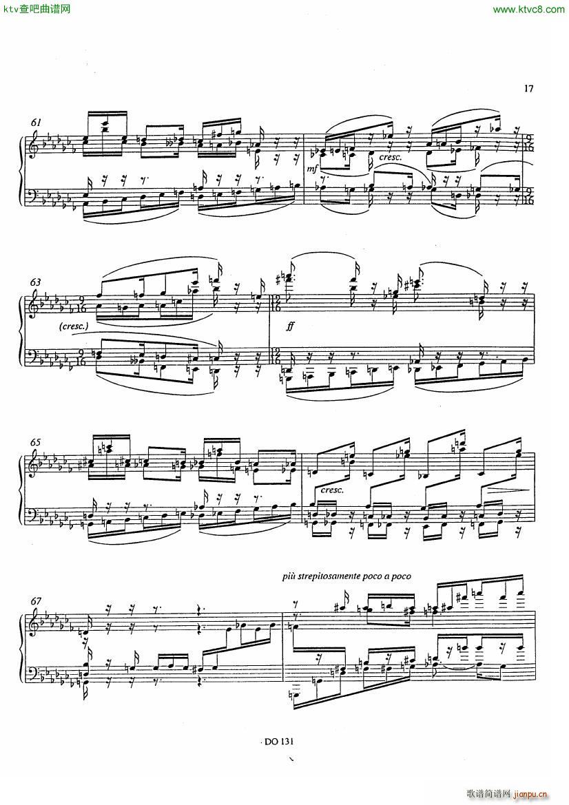 Etude No 12 Prélude et Fugue15