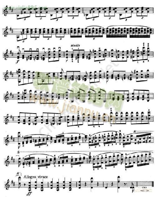 克莱斯勒-帕克尼尼《女巫之舞》(Le streghe)Op.87