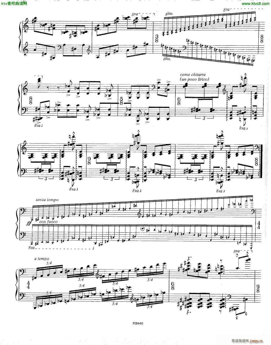 Ginastera Sonata No 36