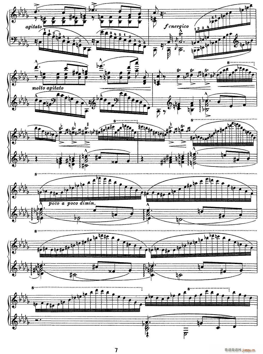 12首超级技巧练习曲 Ricordanza（回忆）7