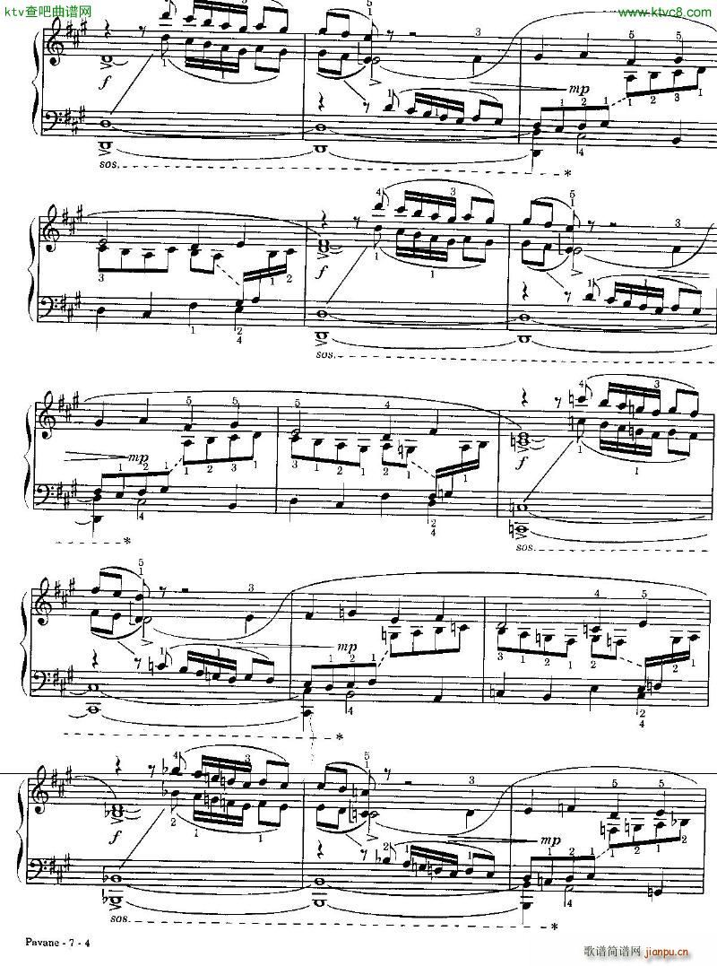 Faure 050 Pavane arr piano solo R Schultz4