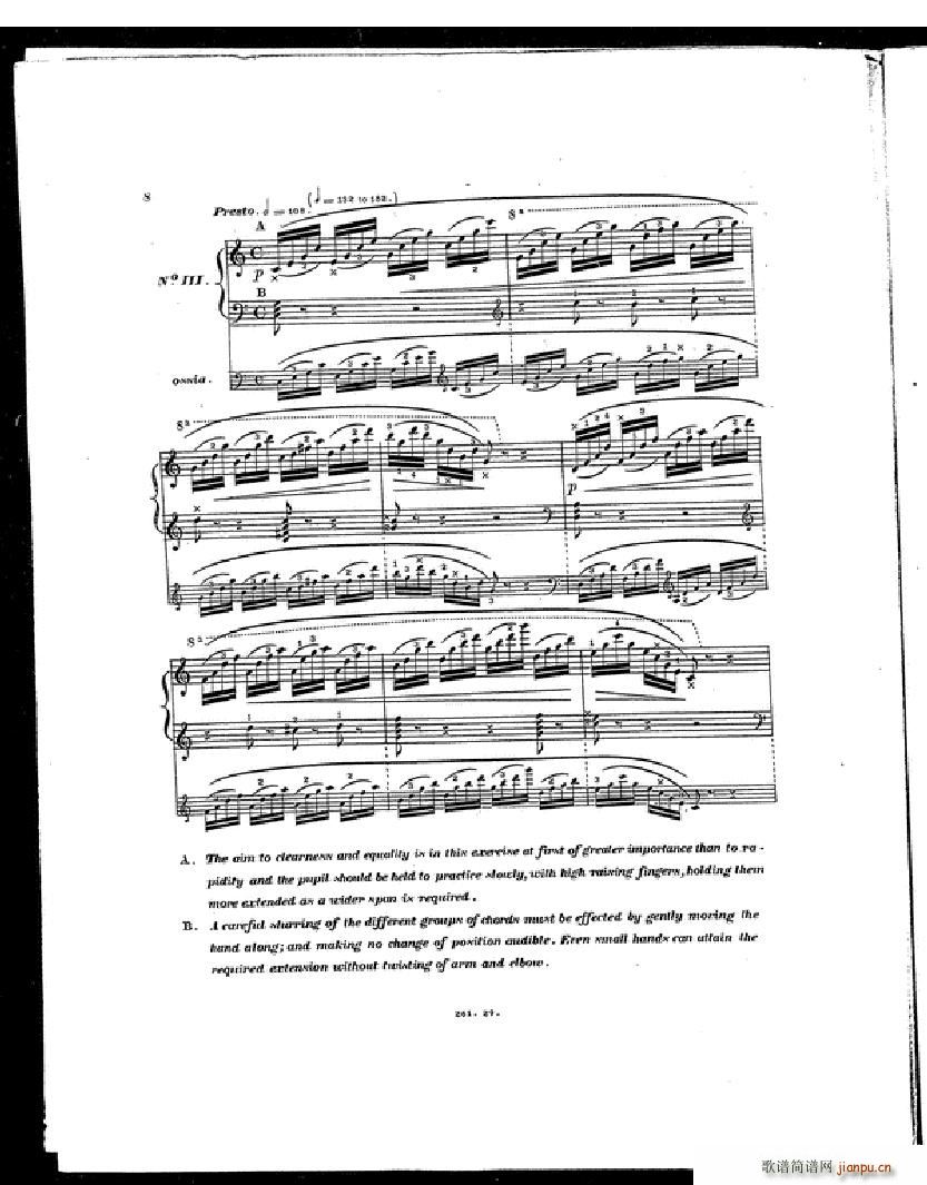 Czerny Etudes de la Velocite5