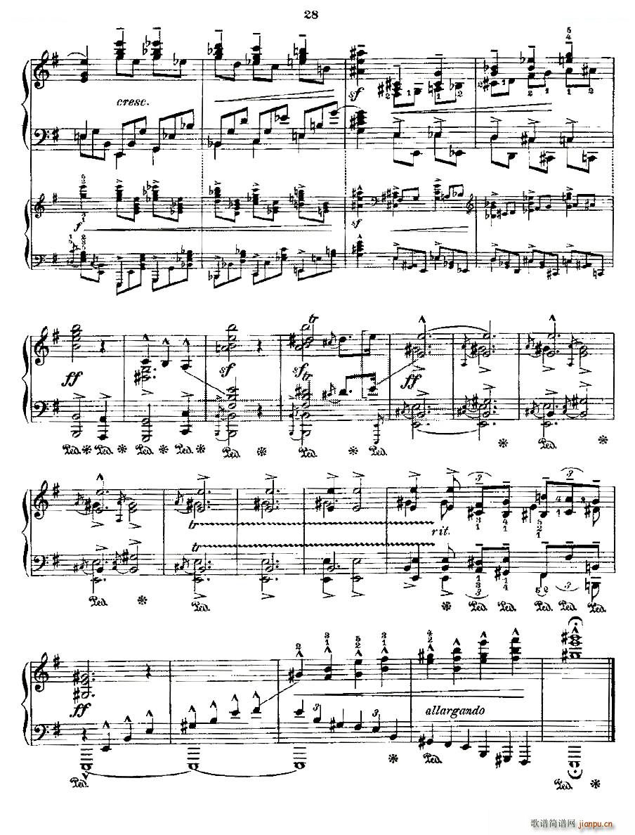 肖邦《练习曲》Fr Chopin Op 25 No5-112