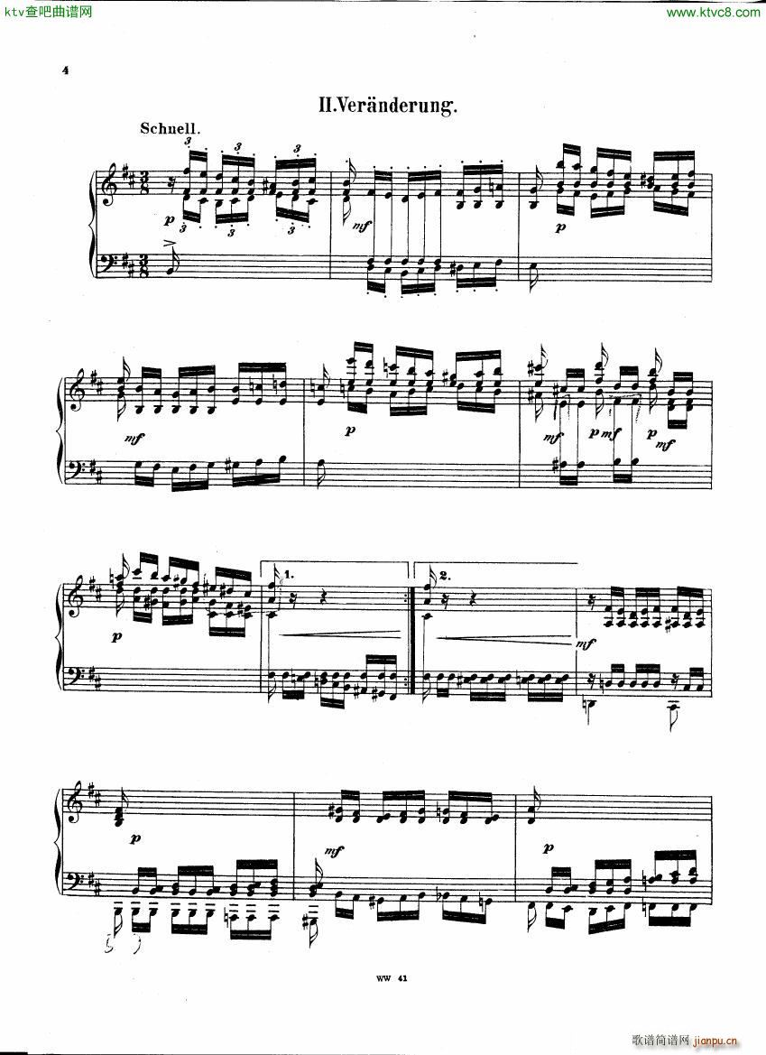 Herzogenberg 8 Variations op 1 33