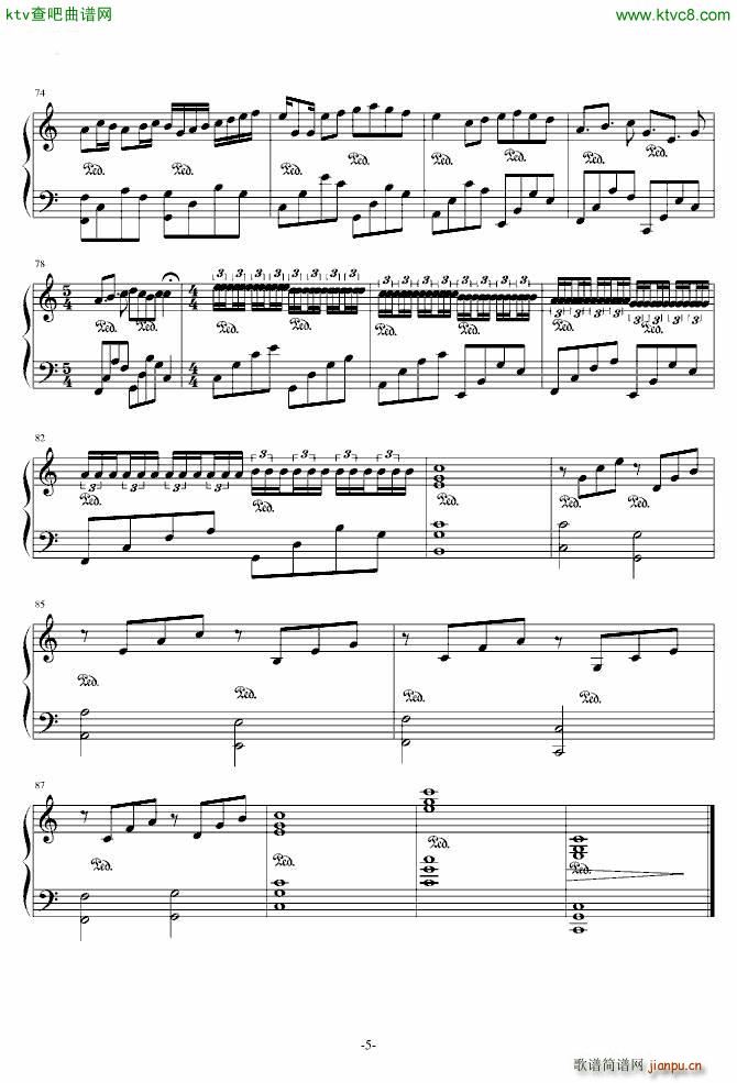 卡农 最有可能超越乔治温斯顿国产版_帕赫贝尔 Pachelbel5