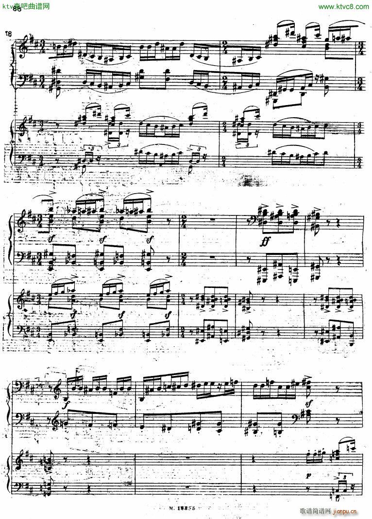 Feinberg op 36 Piano concerto No 2 二27