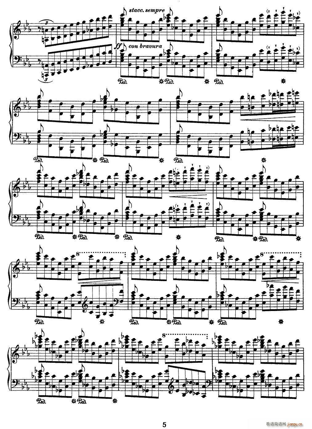 12首超级技巧练习曲 Eroica（英雄 ）5