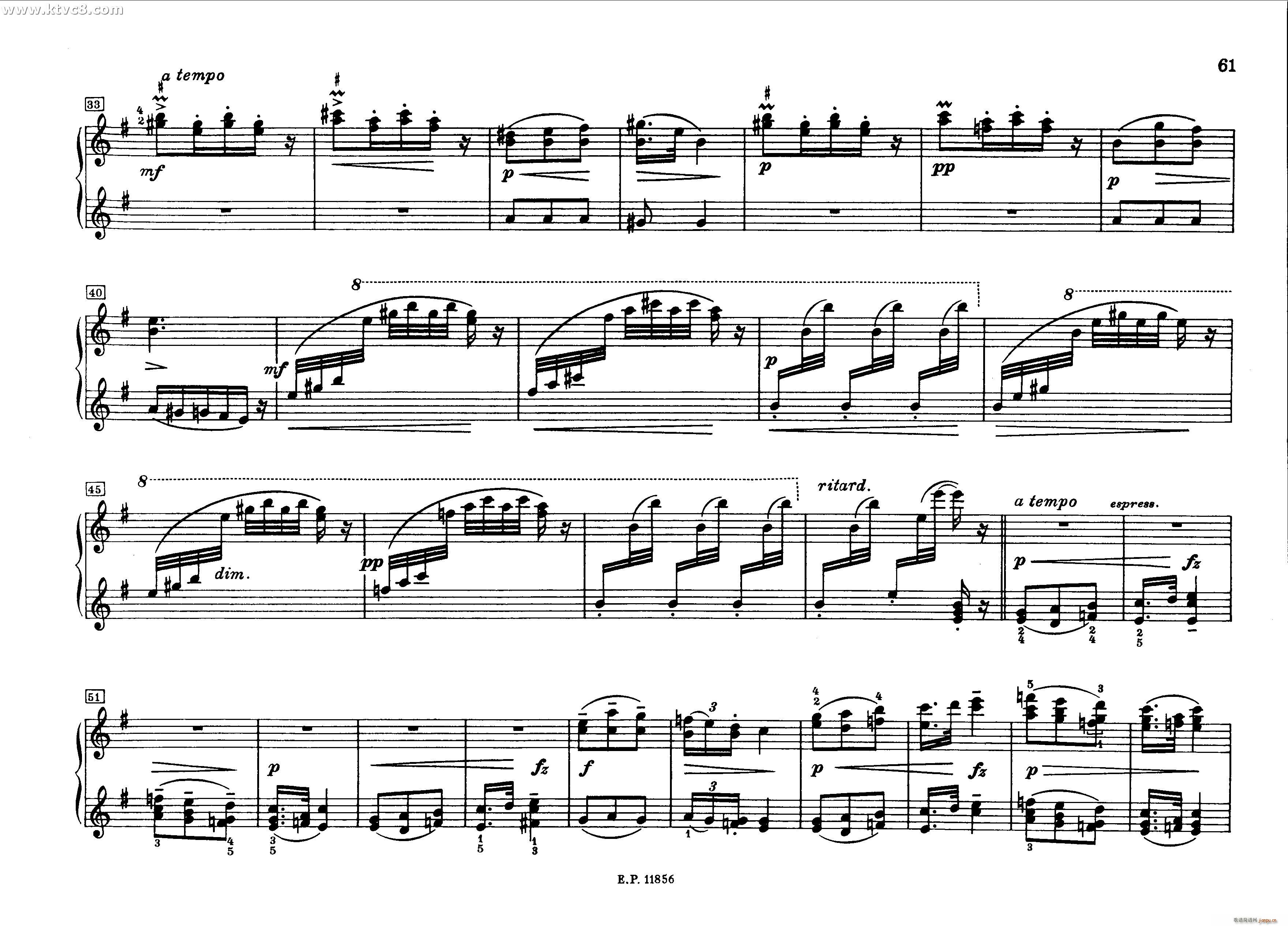 德沃夏克钢琴二重奏曲集 斯拉夫舞曲18