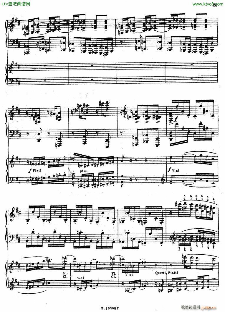 Feinberg op 36 Piano concerto No 2 二22