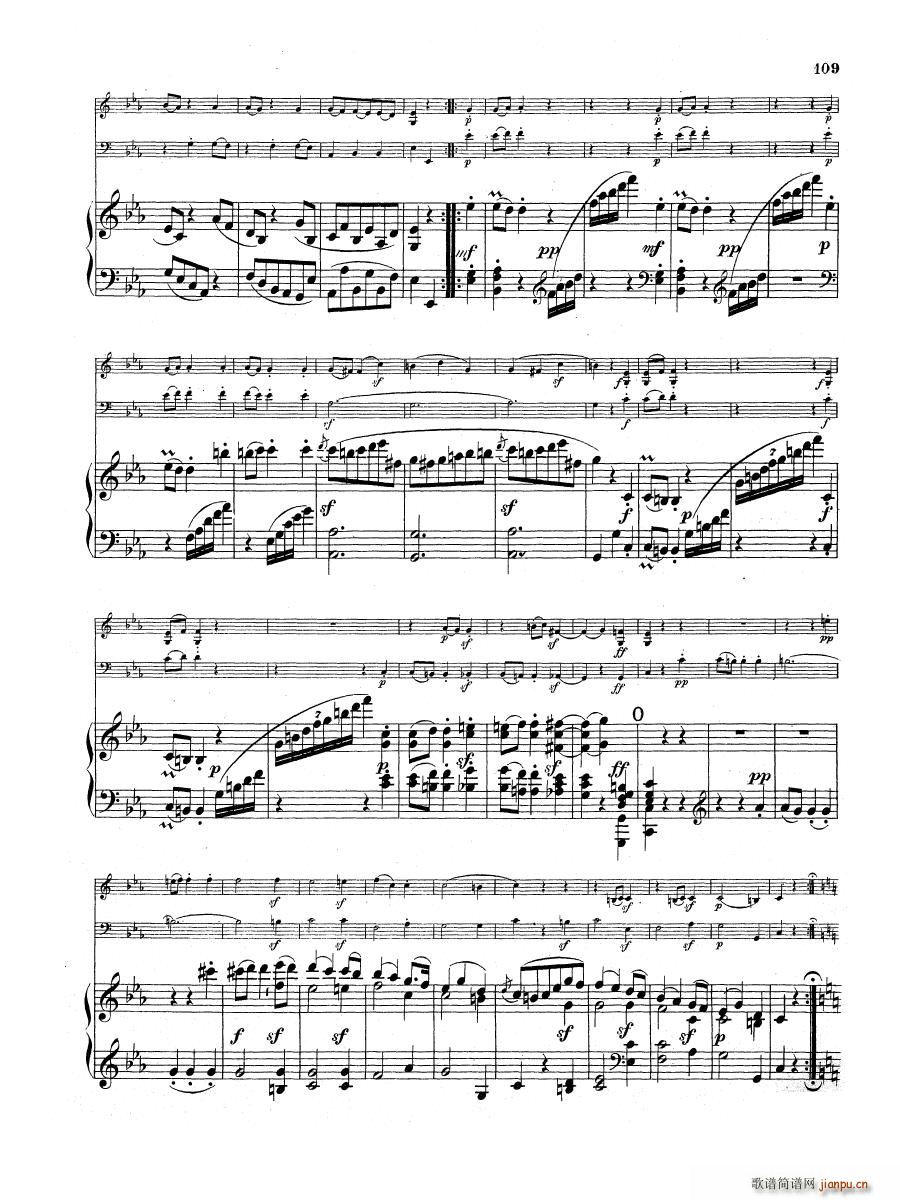 Beethoven op 1 no 3 Piano Trio21