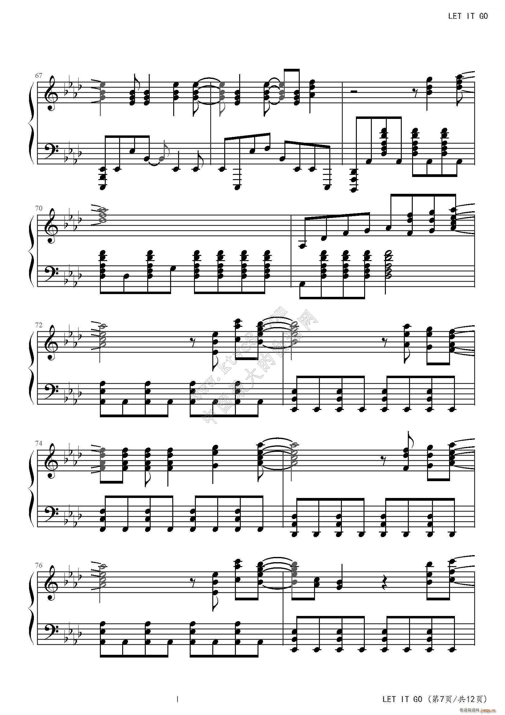 LET IT GO（FROZEN）7