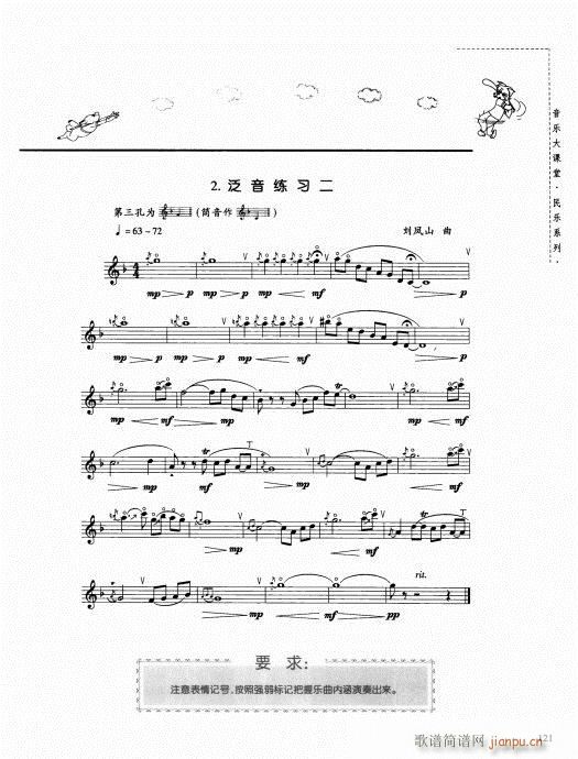 竖笛演奏与练习121-1401