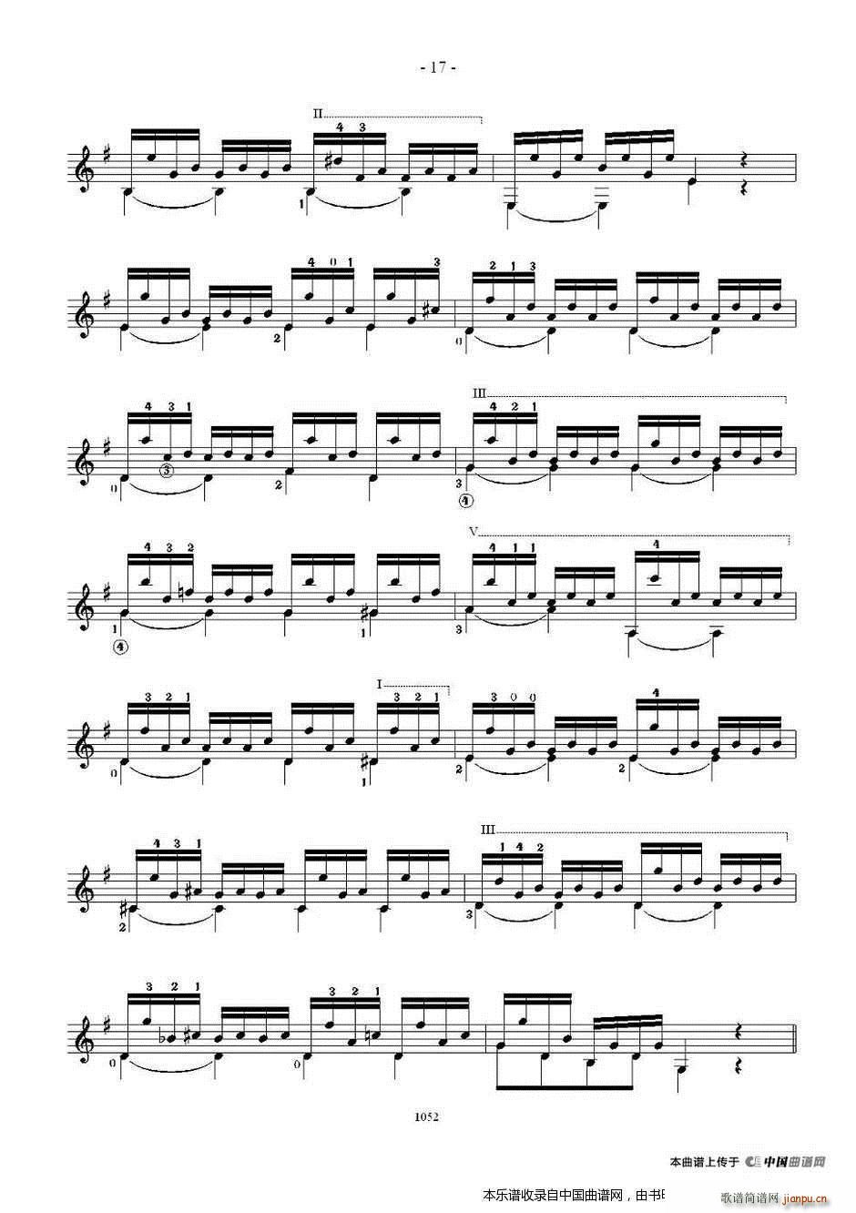 索尔 克斯特26首练习曲之11――153