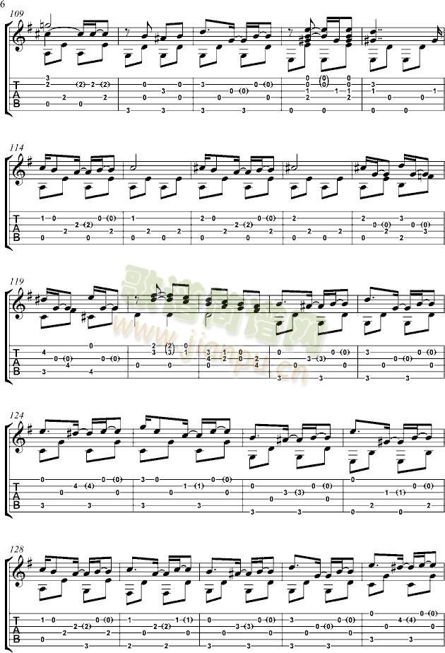 吉他练习曲6