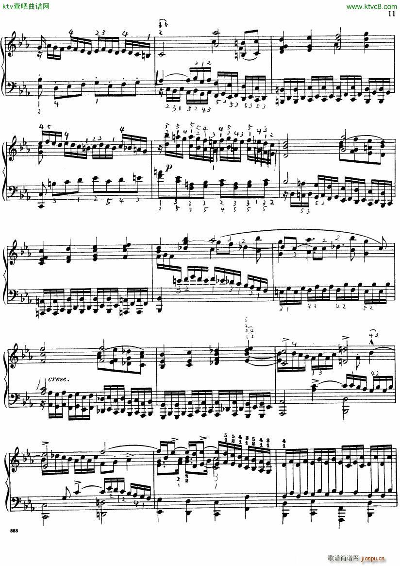 Bach JS BWV 552 Prelude and Fugue in Eb arr Busoni6