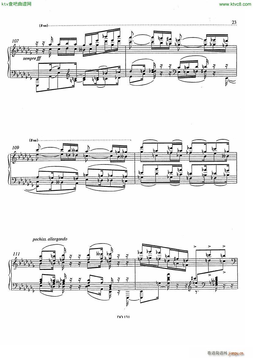 Etude No 12 Prélude et Fugue21