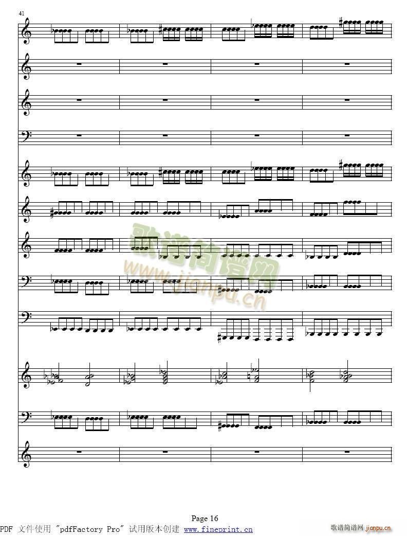 维瓦尔蒂 四季 冬 小提琴协奏曲9 168