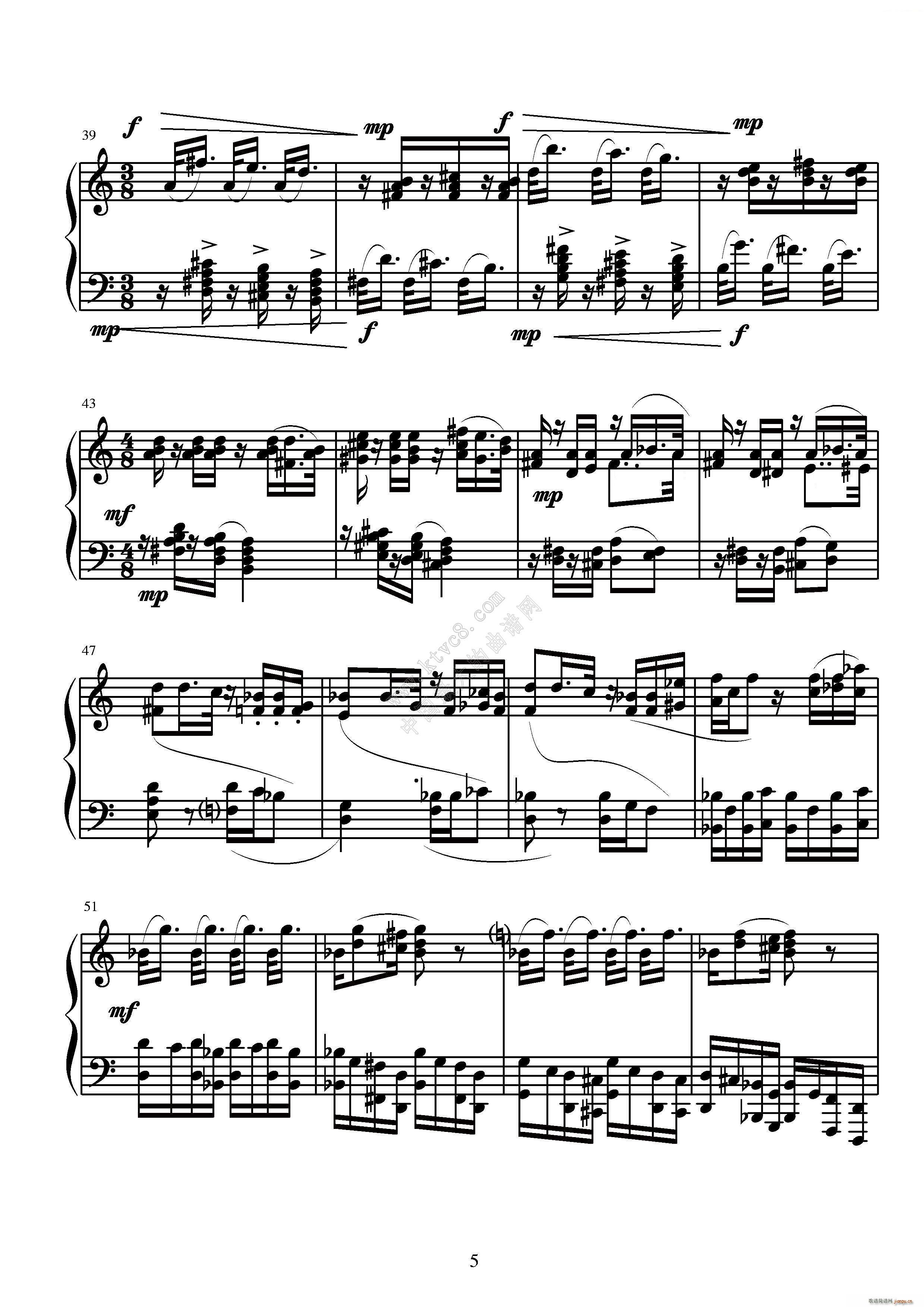 第五钢琴奏鸣曲5