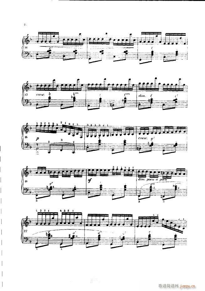 车尔尼手风琴练习曲集 Ⅲ48