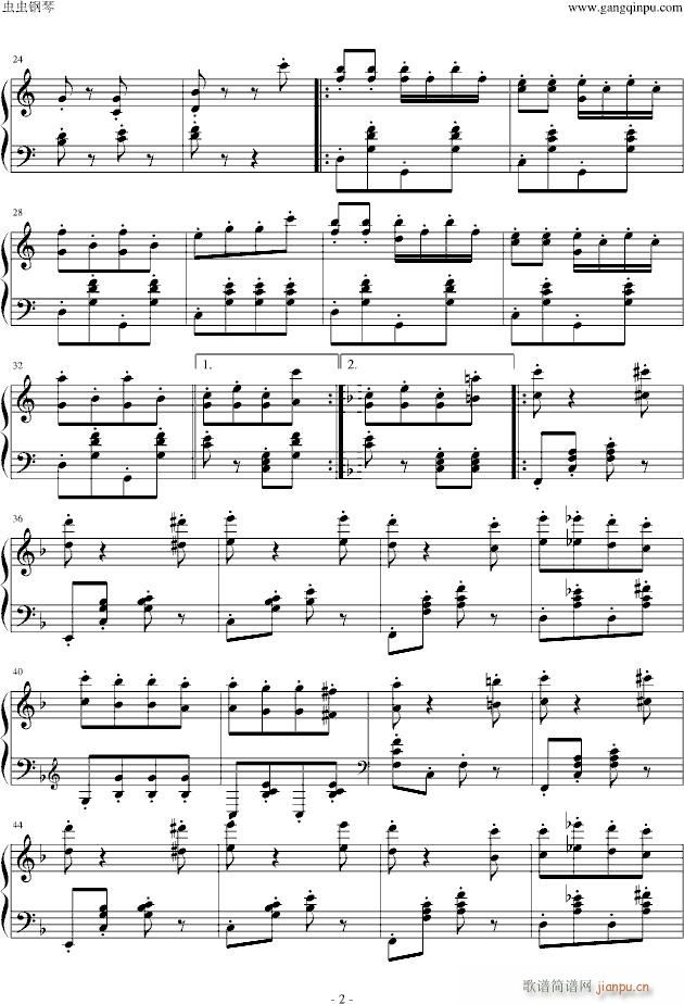 拨弦波尔卡独奏版_世界名曲2